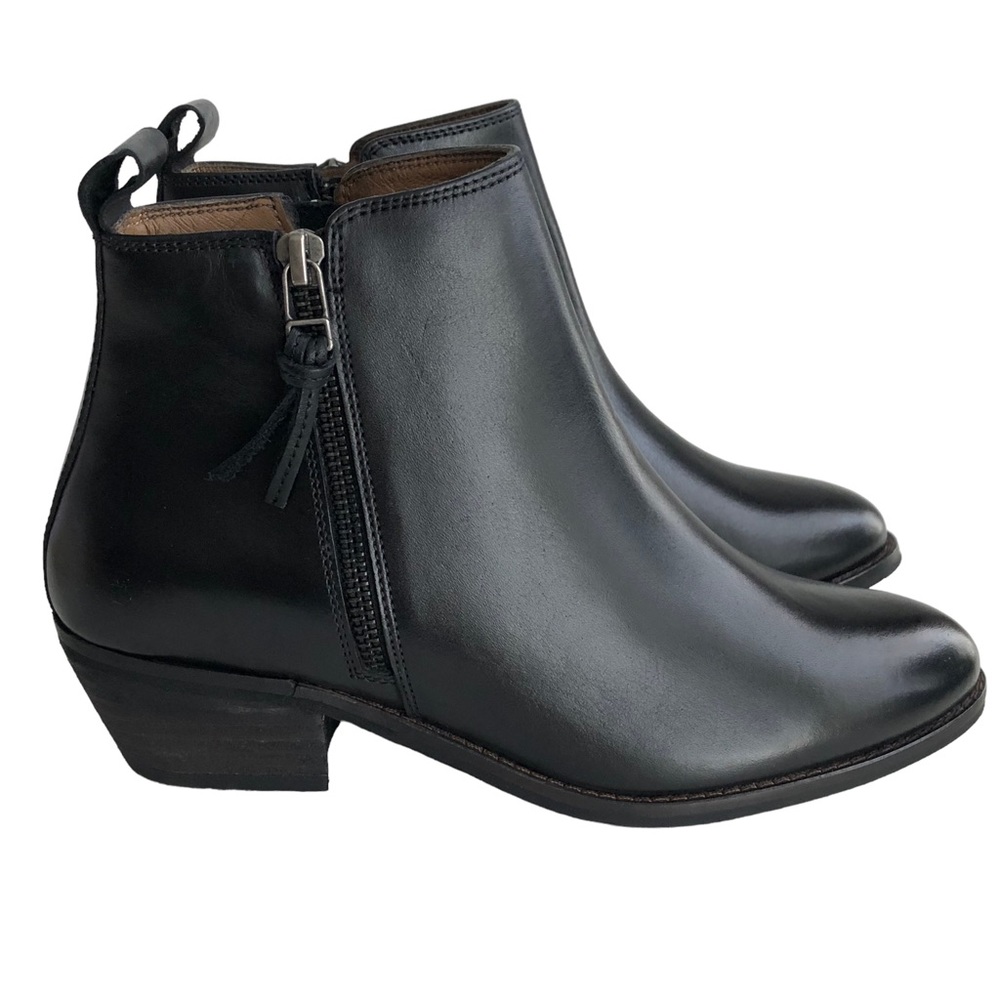 Journee Signature Womens Black Ankle Bootie Boot Charlotte Sz 7 Comfort Foam New